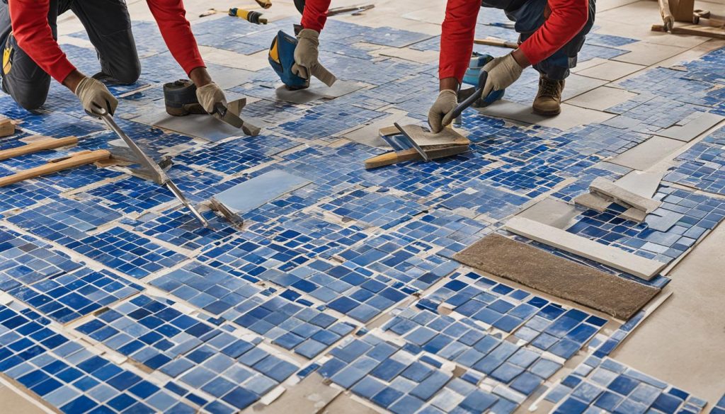 Tegelzetters in de buurt